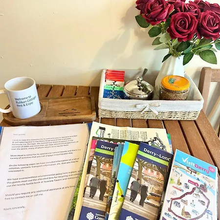 Casa de Férias Scenic Oceanfront Retreat- Buliban Ballyhillin